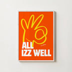 ALL IZZ WELL PRINT