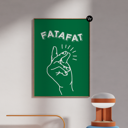 Fatafat Gujarati Poster Print