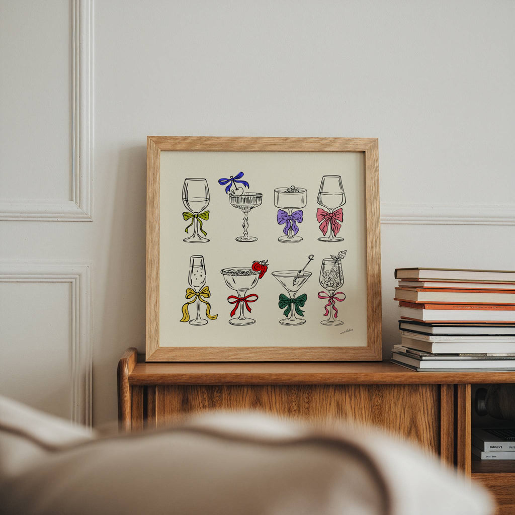 CHRISTMAS DRINKS PRINT