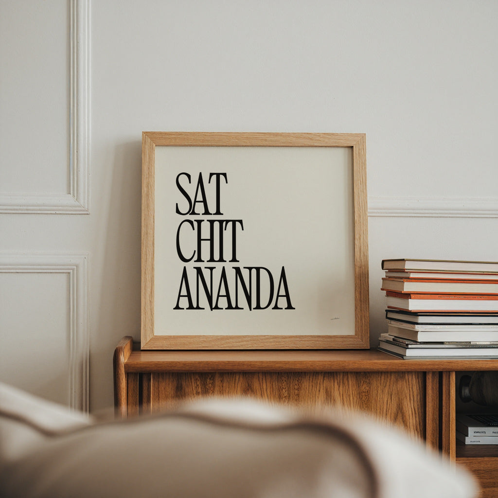 SAT CHIT ANANDA PRINT
