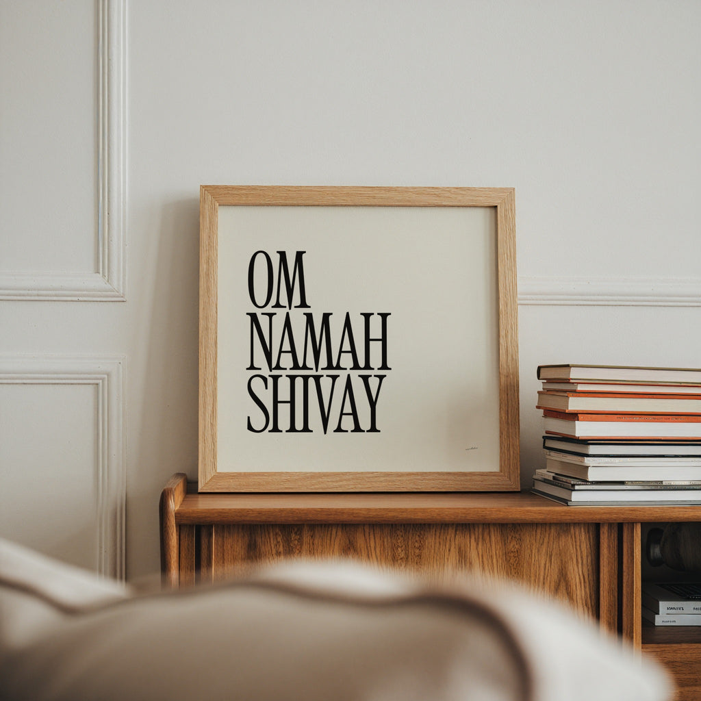 OM NAMAH SHIVAY PRINT