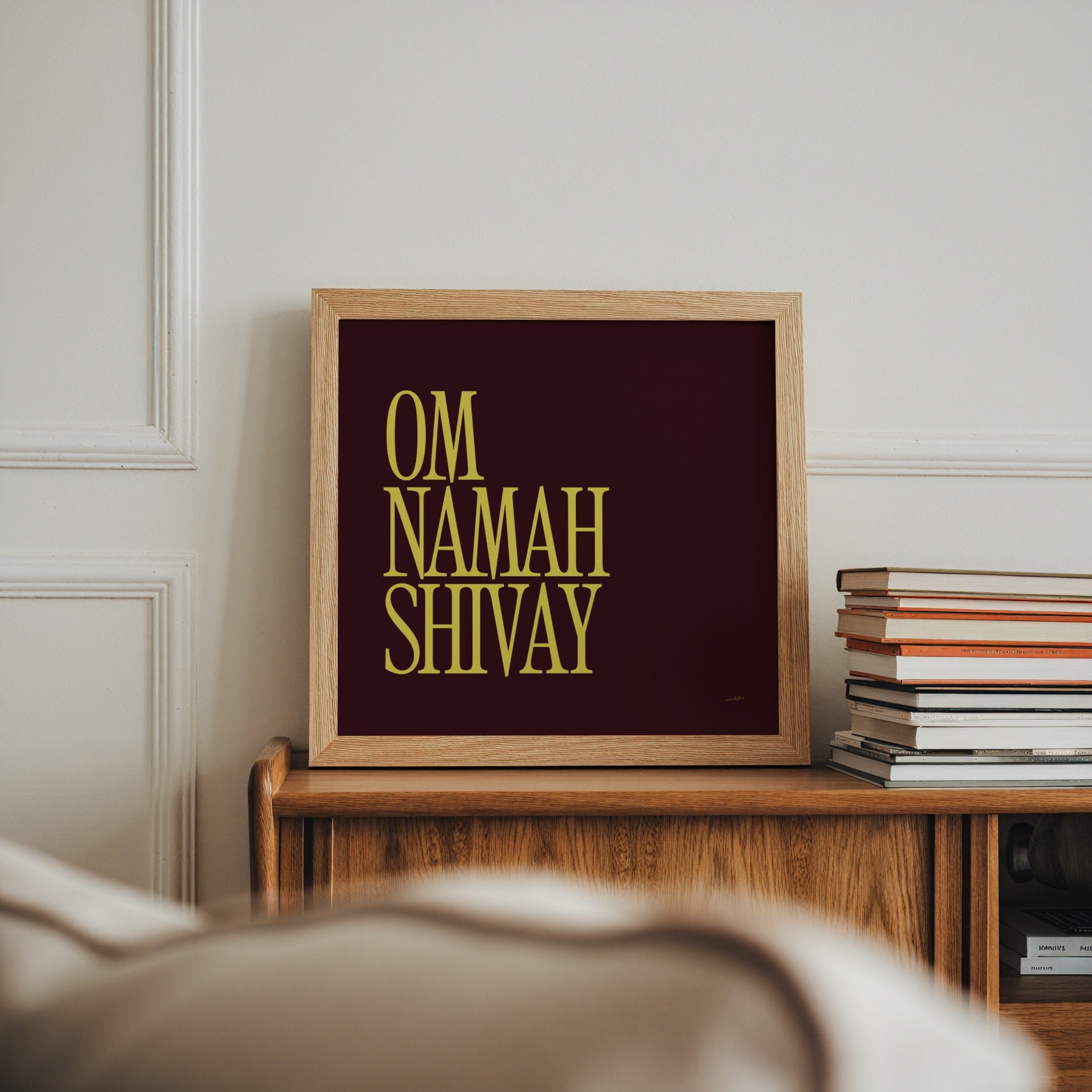 OM NAMAH SHIVAY PRINT