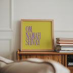 OM NAMAH SHIVAY PRINT