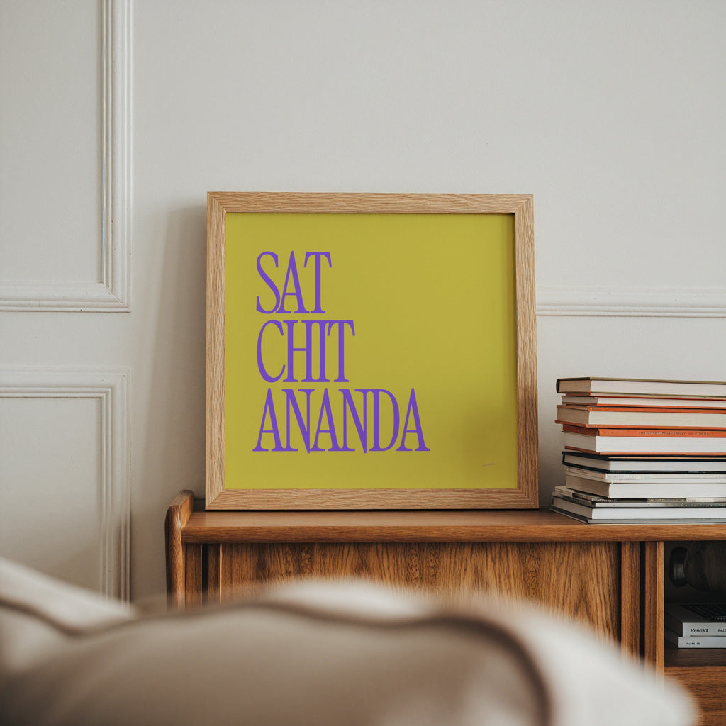 SAT CHIT ANANDA PRINT