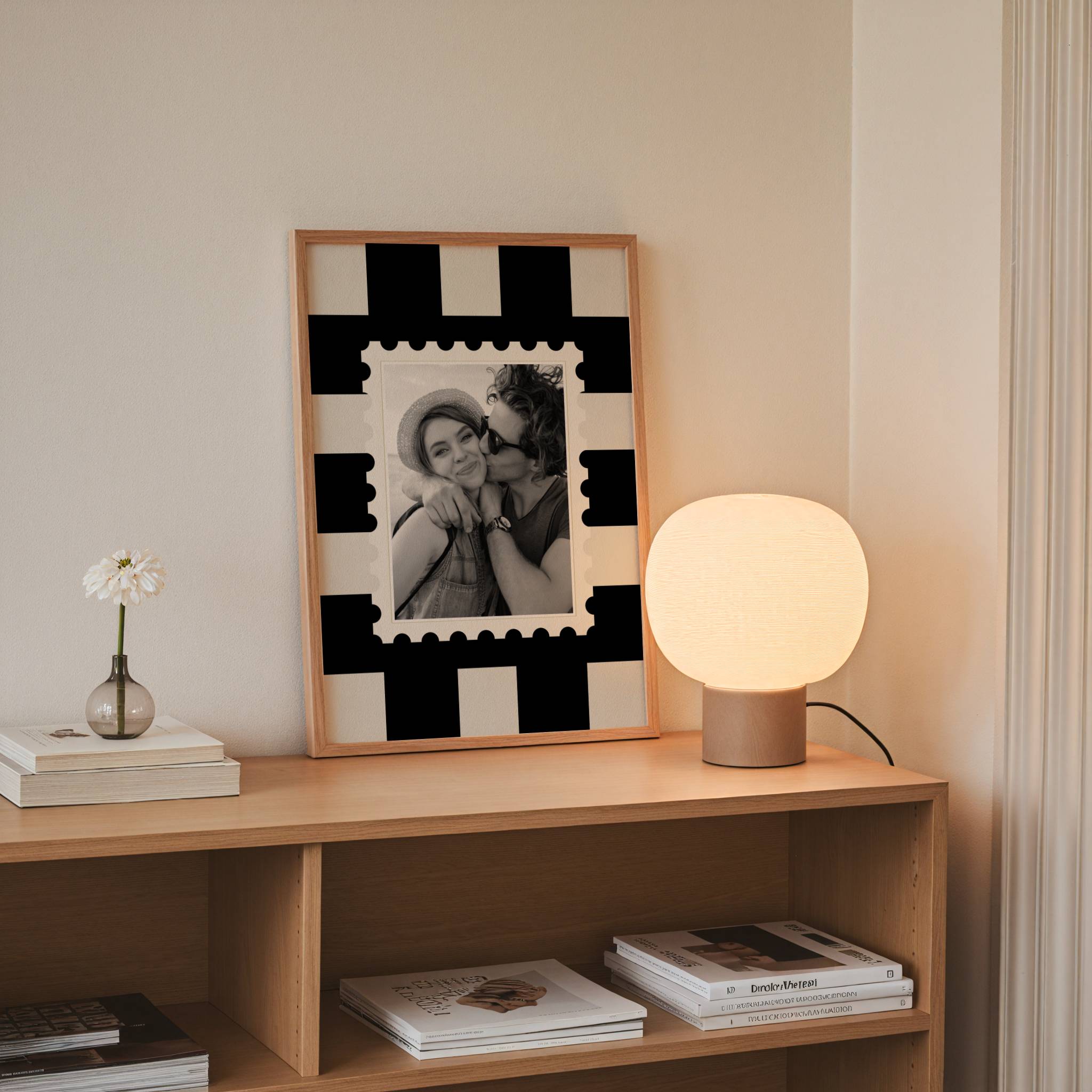 PERSONALISED PASSEPARTOUT STYLE PRINT