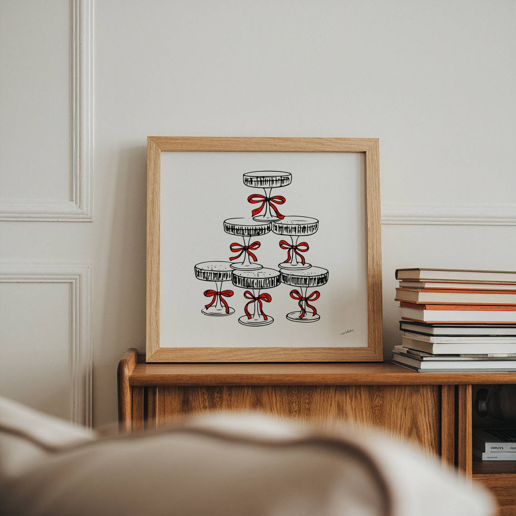 CHRISTMAS COCKTAILS PRINT