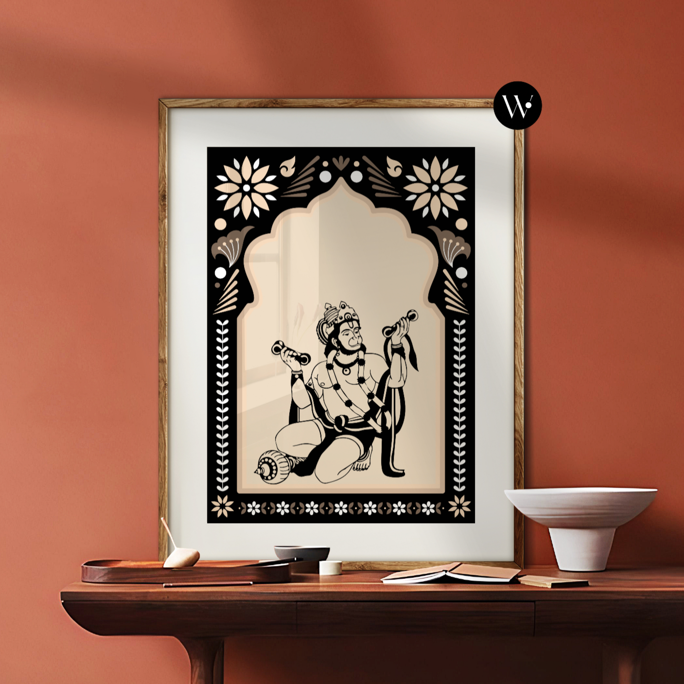 Lord Hanuman Poster Print