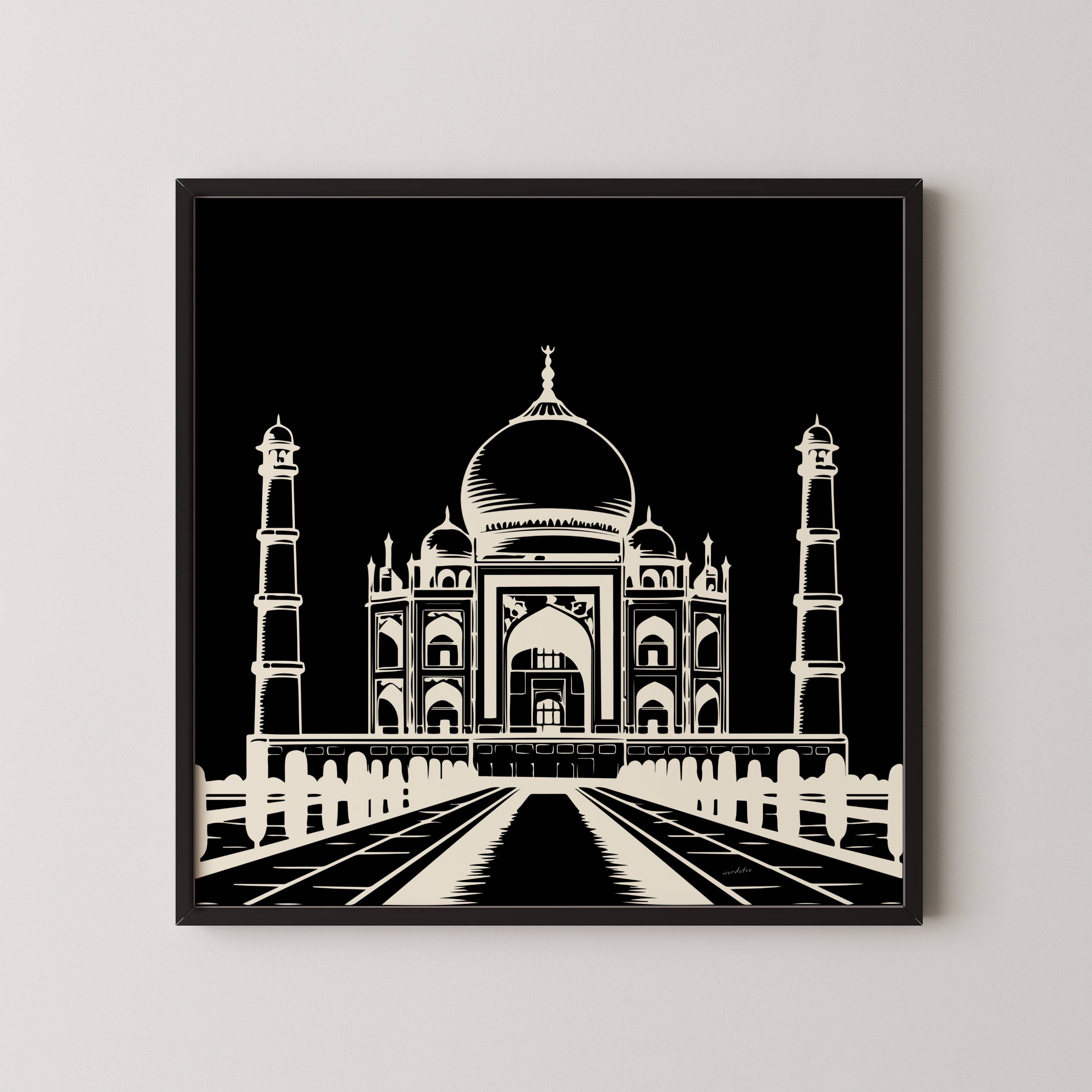 TAJ MAHAL PRINT