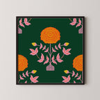 MARIGOLD PATTERN PRINT