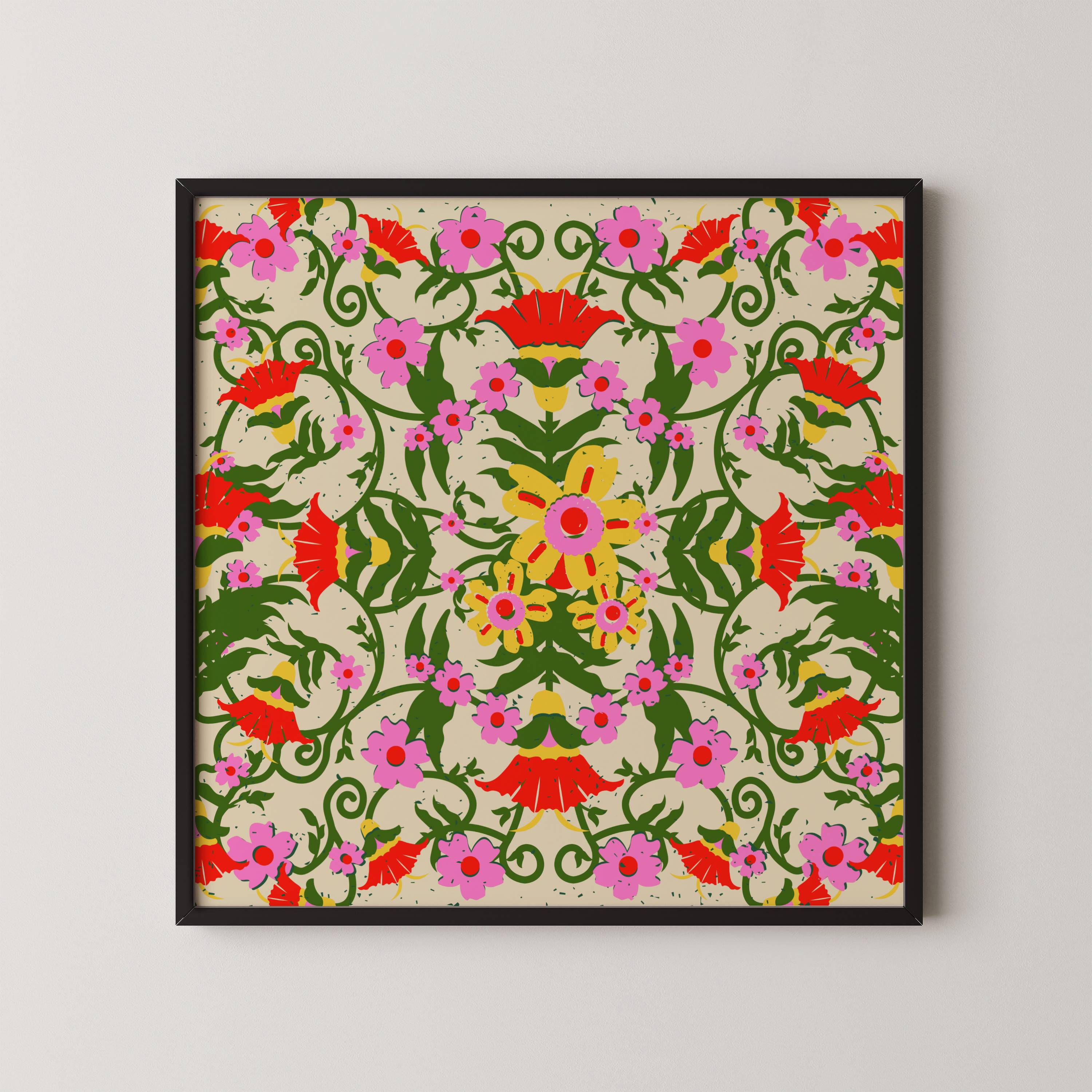 FLORAL PATTERN PRINT