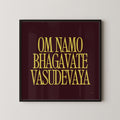 OM NAMO BHAGAVATE VASUDEVAYA PRINT