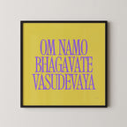 OM NAMO BHAGAVATE VASUDEVAYA PRINT
