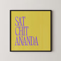 SAT CHIT ANANDA PRINT