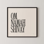 OM NAMAH SHIVAY PRINT