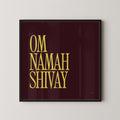 OM NAMAH SHIVAY PRINT