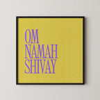 OM NAMAH SHIVAY PRINT
