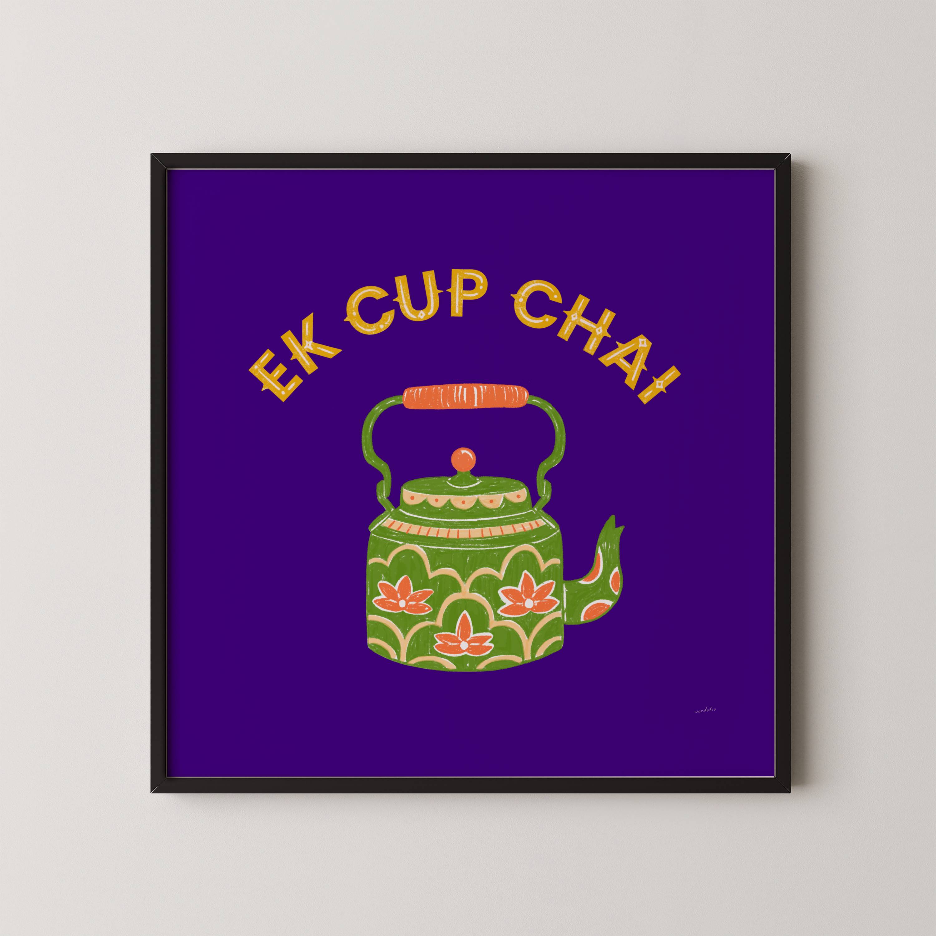 EK CUP CHAI PRINT