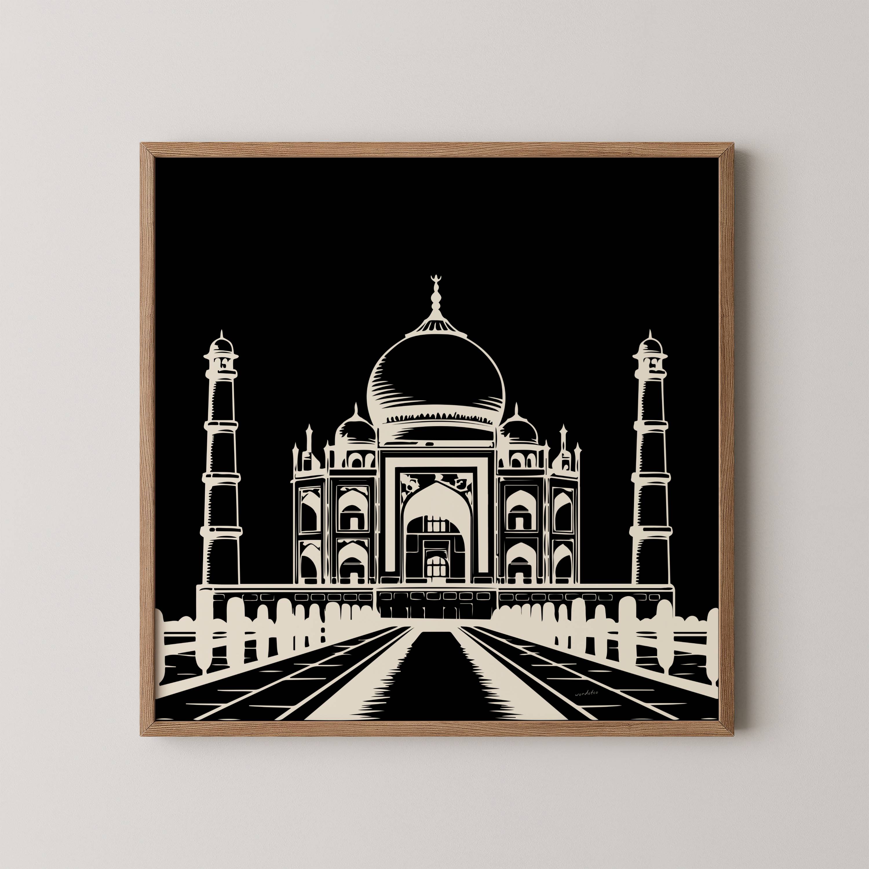 TAJ MAHAL PRINT
