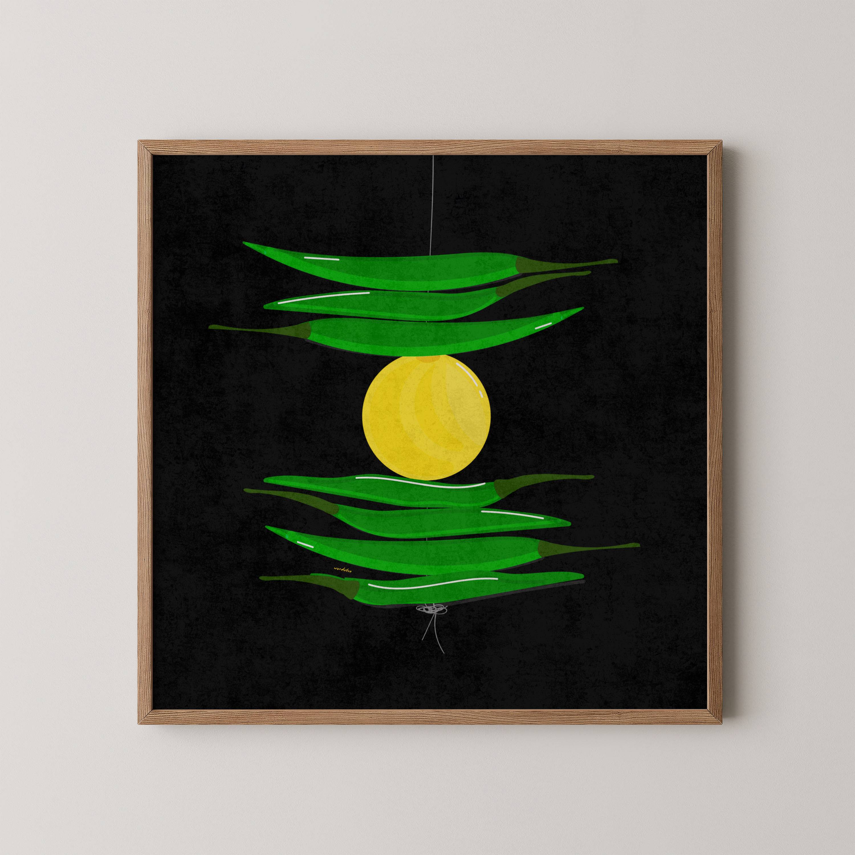 TEXTURED NAZAR BATTU PRINT