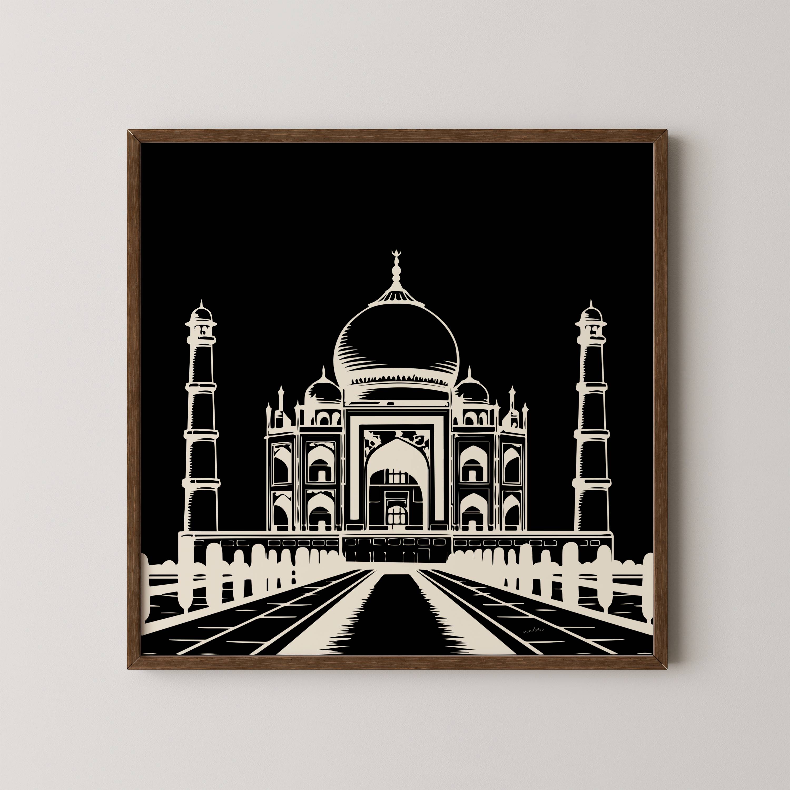 TAJ MAHAL PRINT