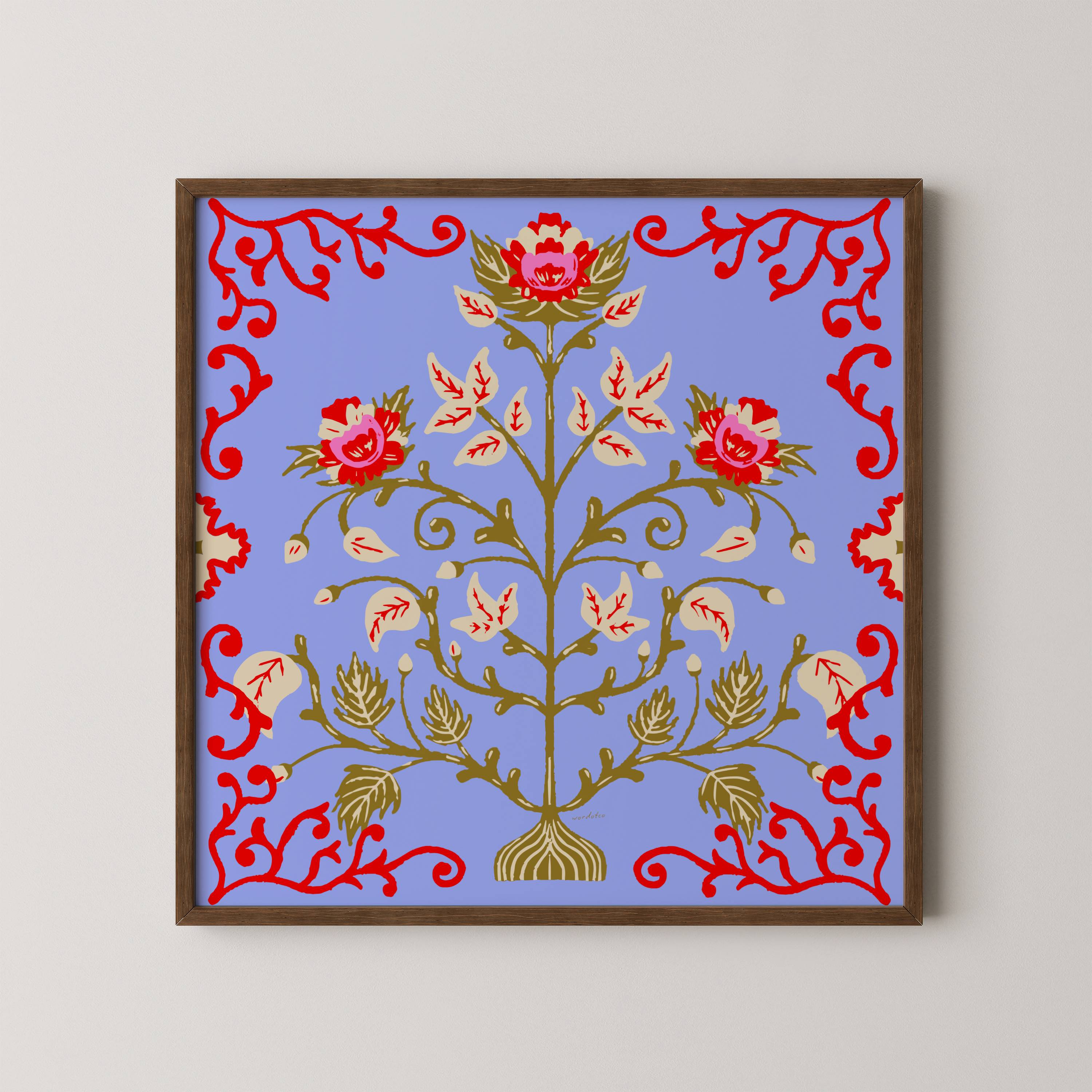 FLORAL PATTERN PRINT