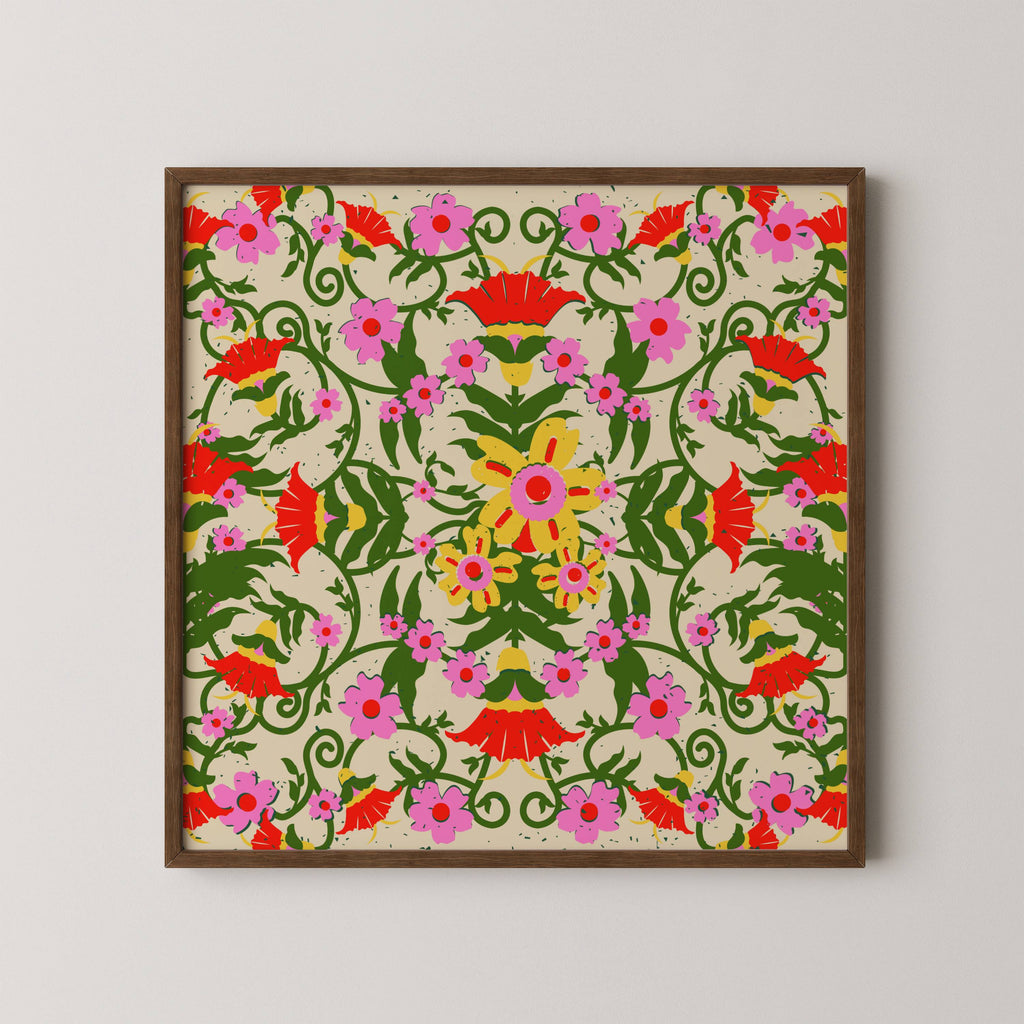 FLORAL PATTERN PRINT