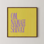OM NAMAH SHIVAY PRINT