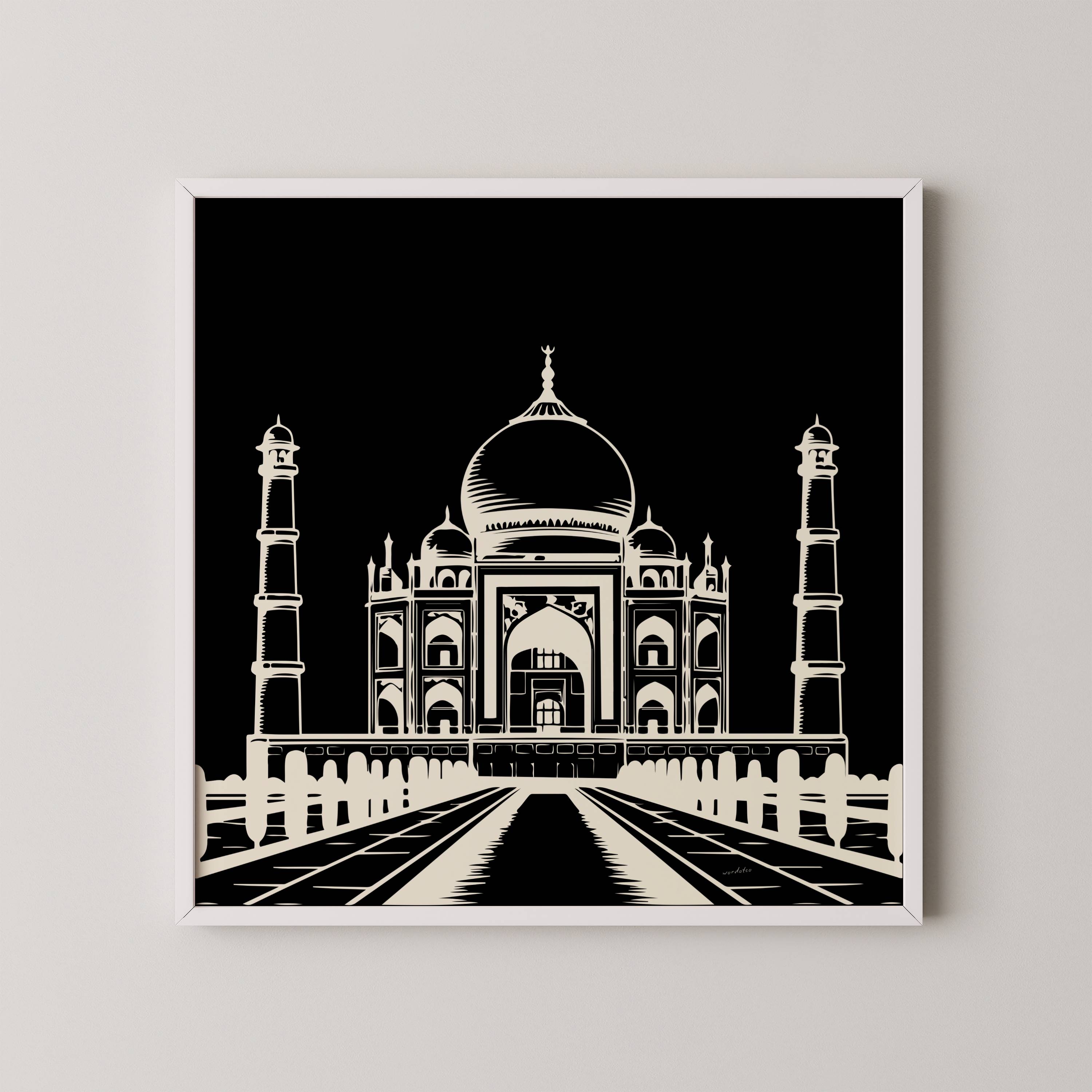 TAJ MAHAL PRINT