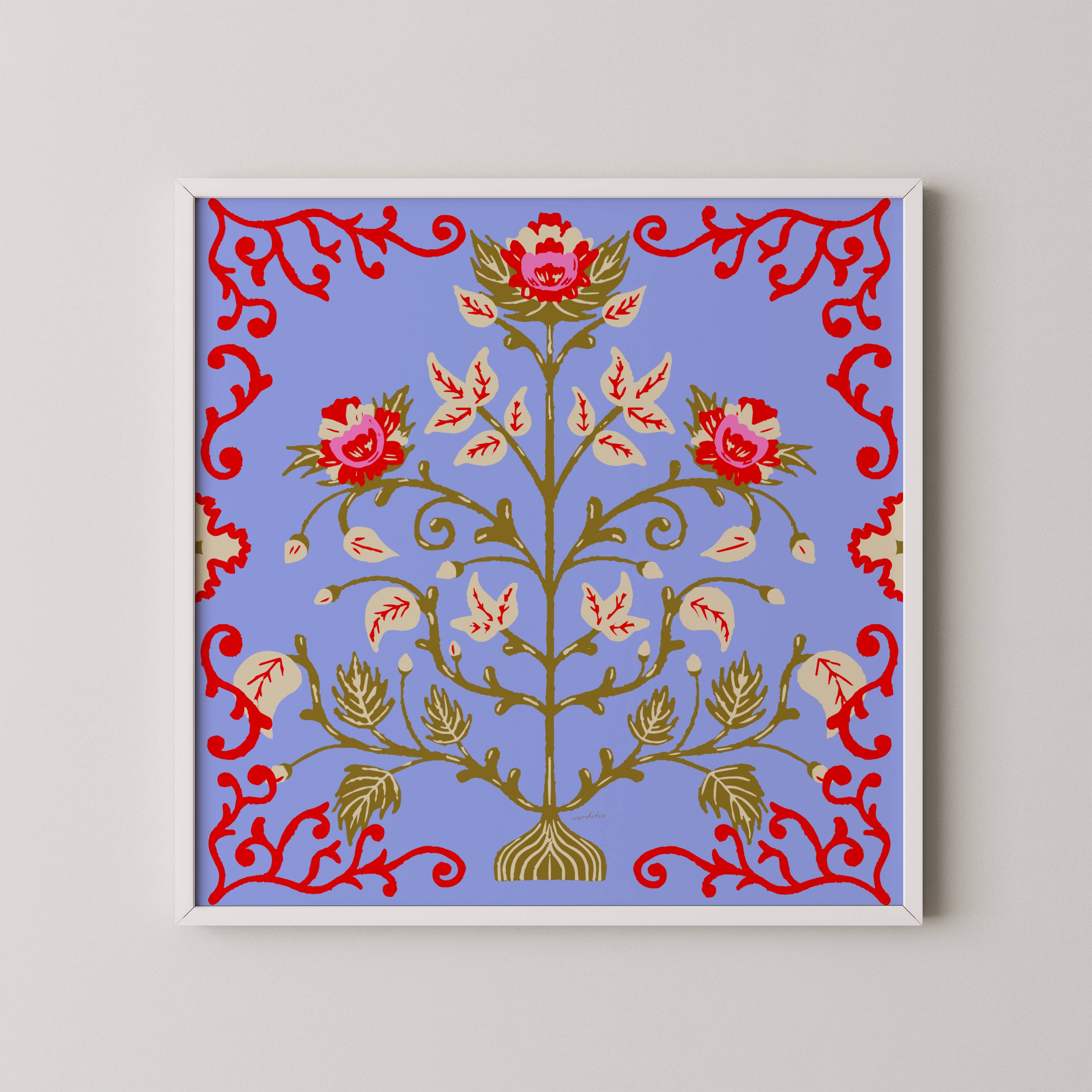 FLORAL PATTERN PRINT