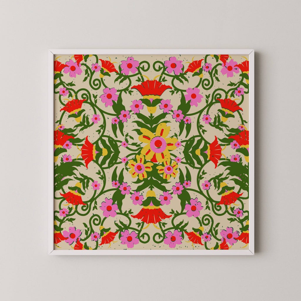 FLORAL PATTERN PRINT