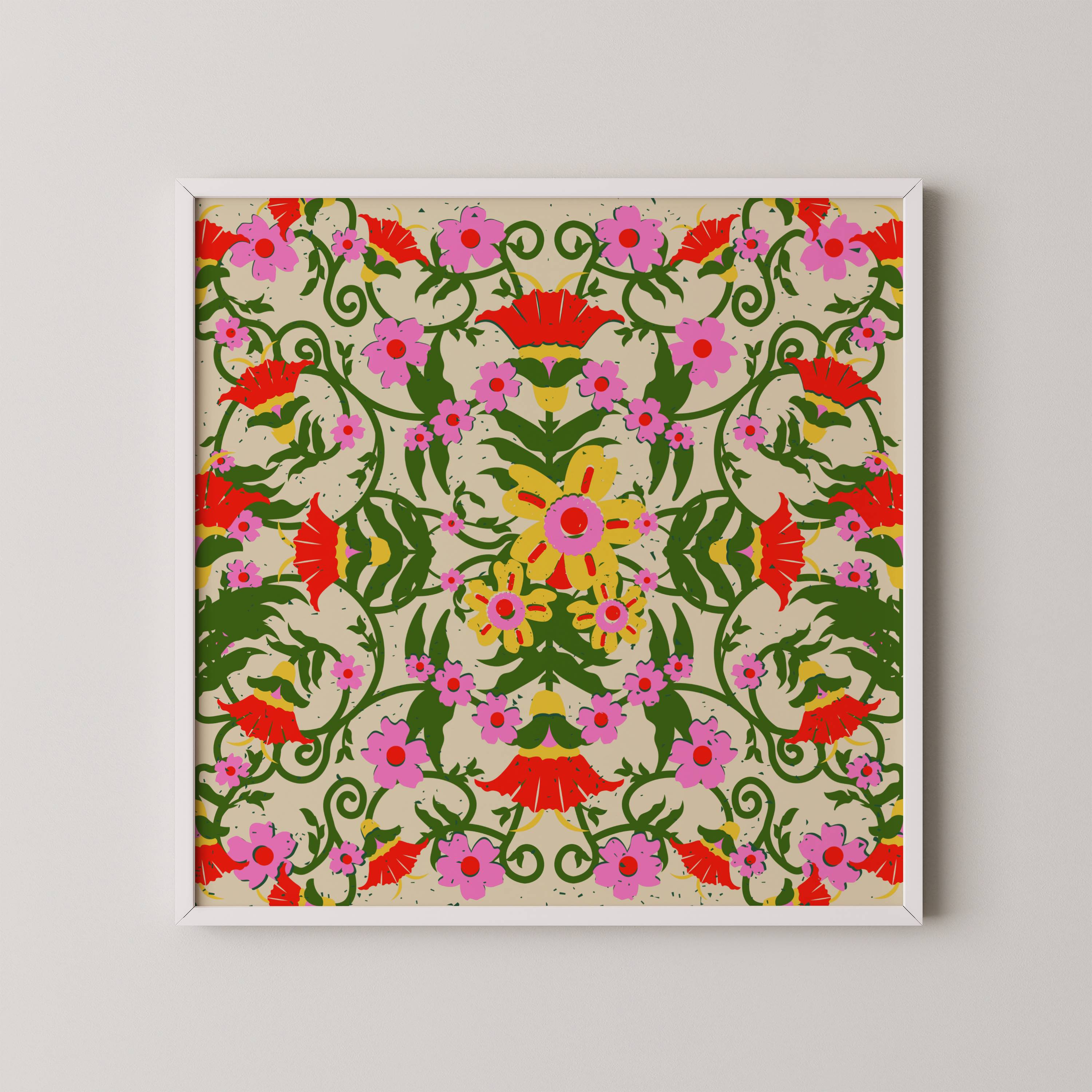 FLORAL PATTERN PRINT