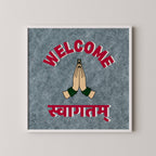 VINTAGE WELCOME SIGN PRINT