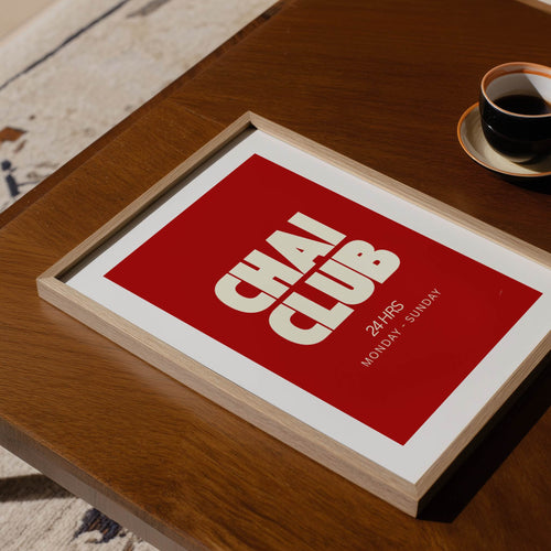 CHAI CLUB PRINT