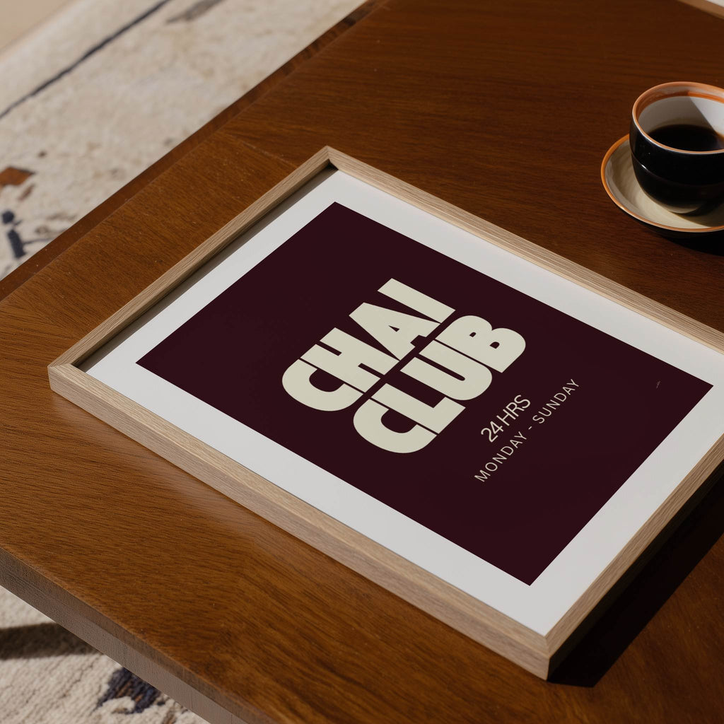 CHAI CLUB PRINT