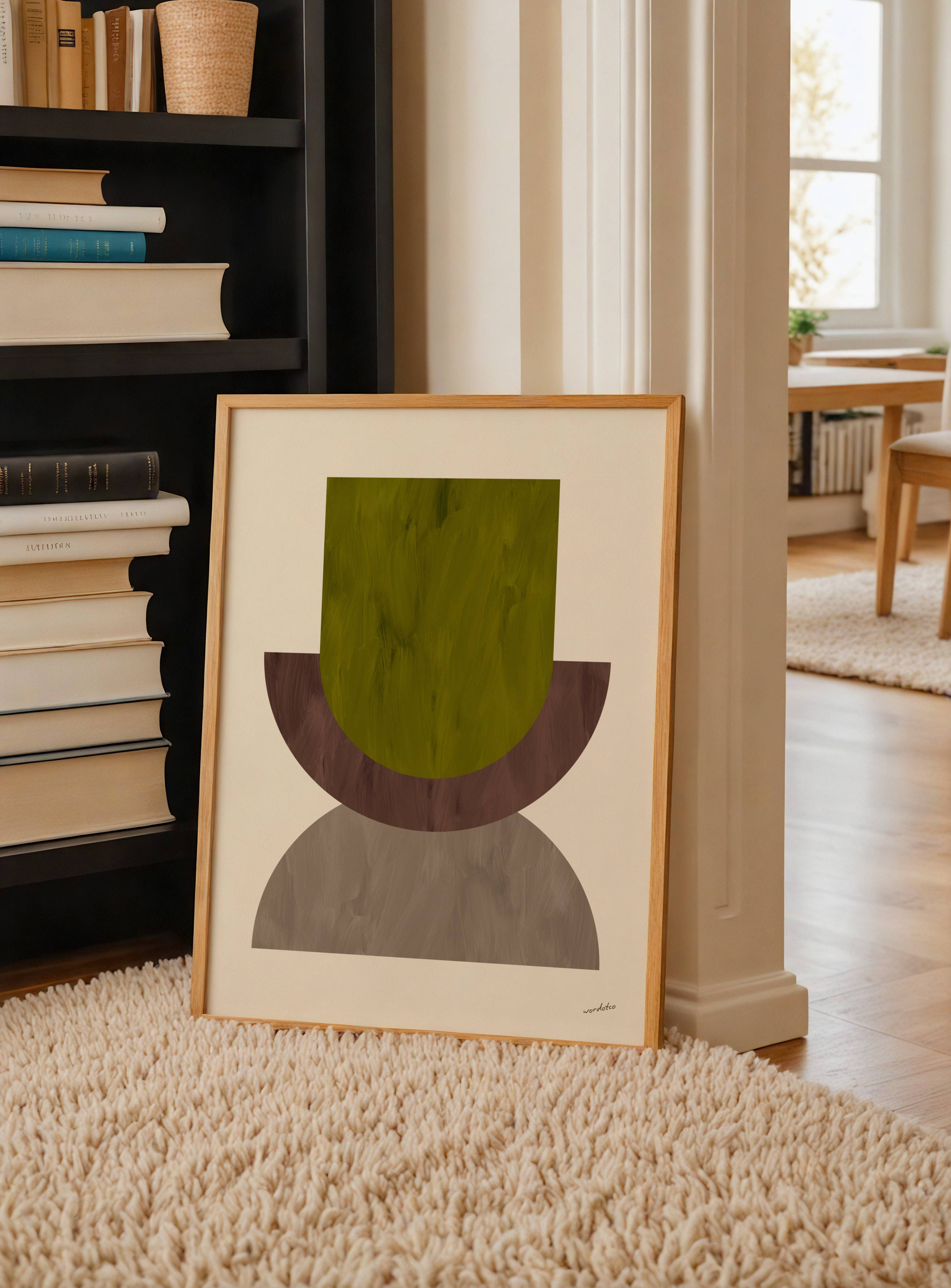 ABSTRACT STACK PRINT