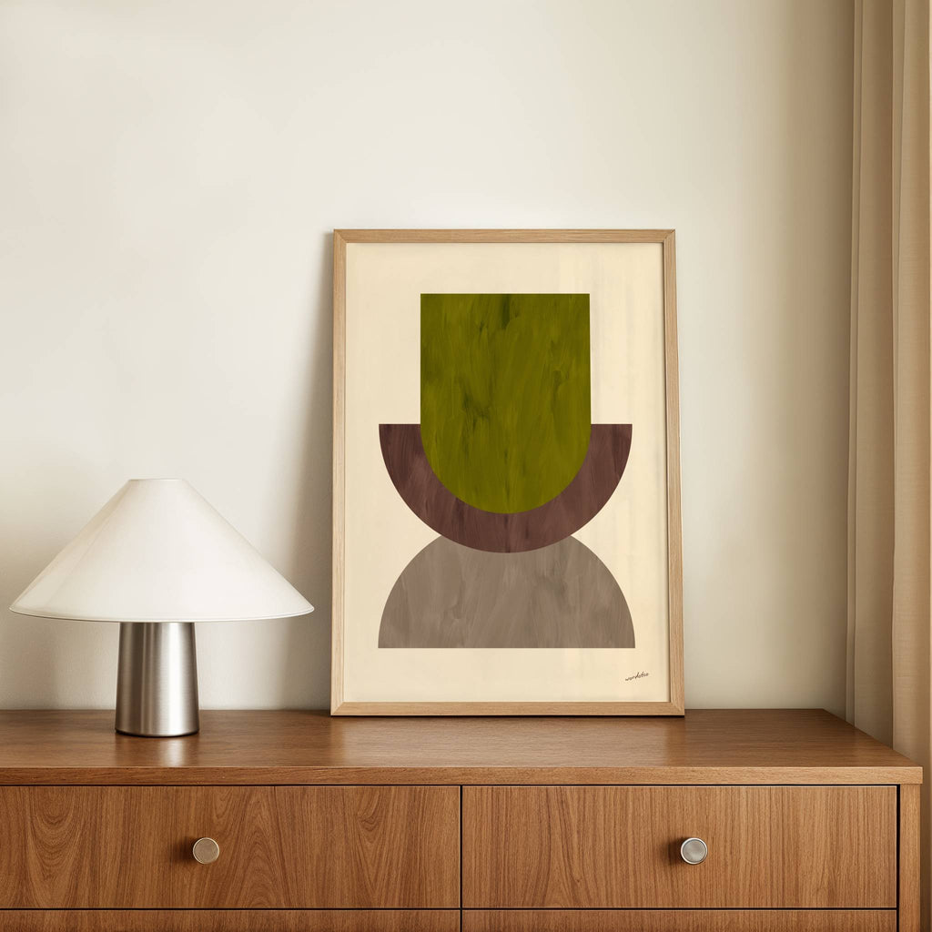 ABSTRACT STACK PRINT
