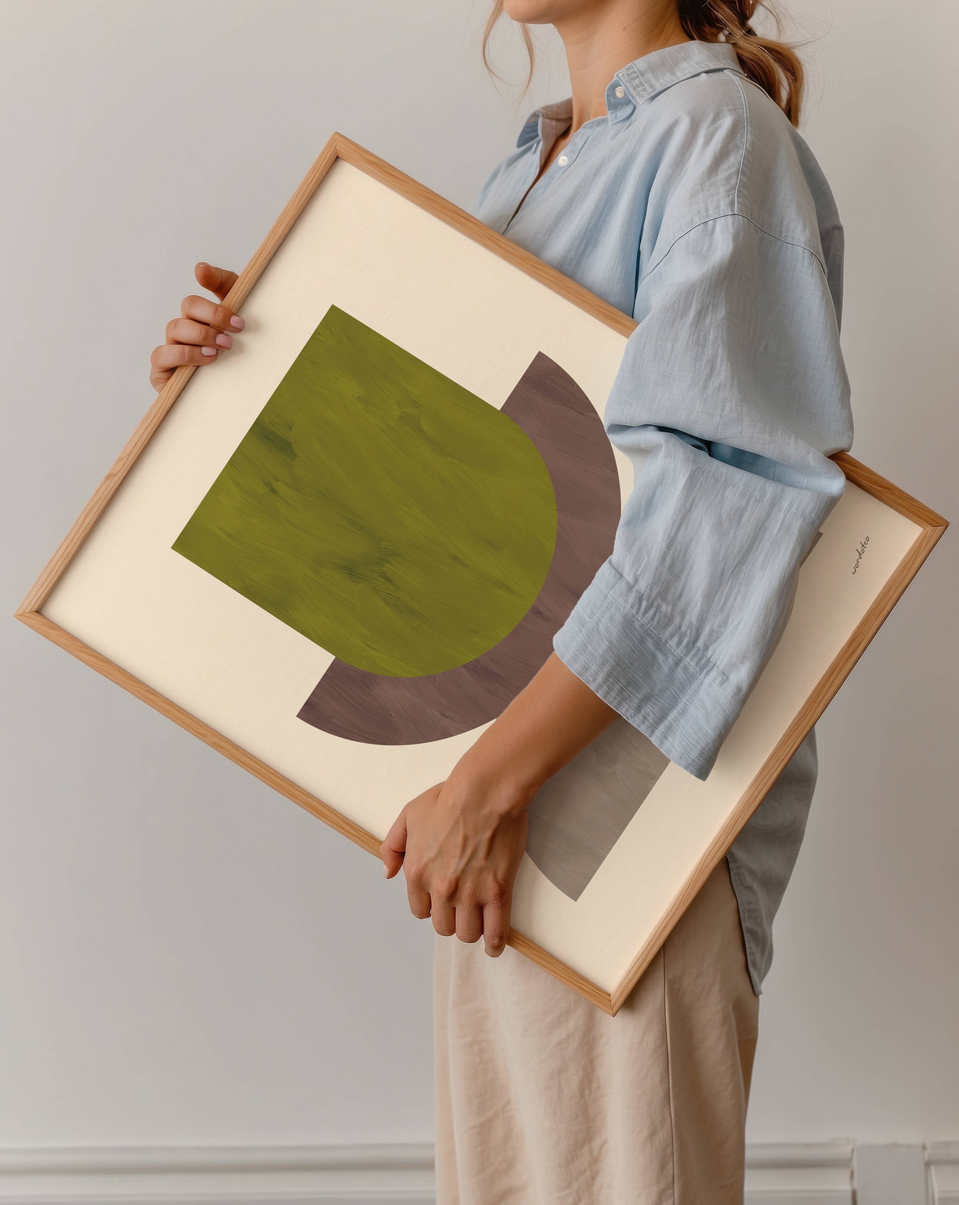 ABSTRACT STACK PRINT