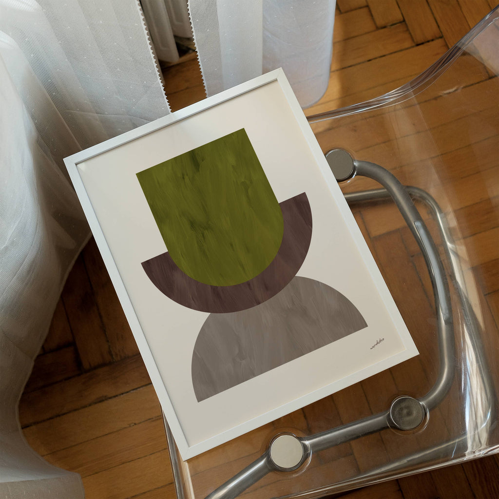 ABSTRACT STACK PRINT