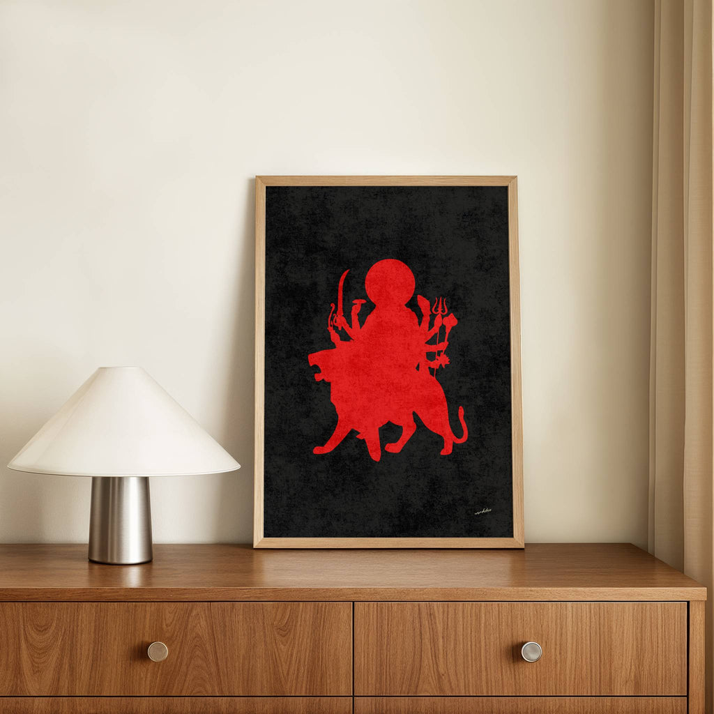 AMBA MA SILOUHETTE PRINT