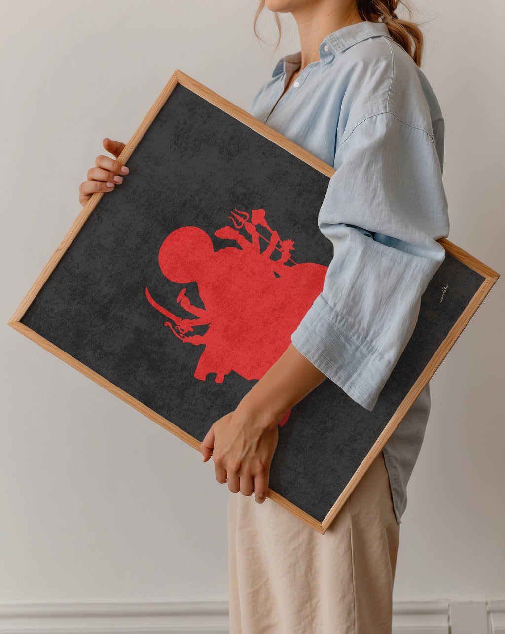 AMBA MA SILOUHETTE PRINT