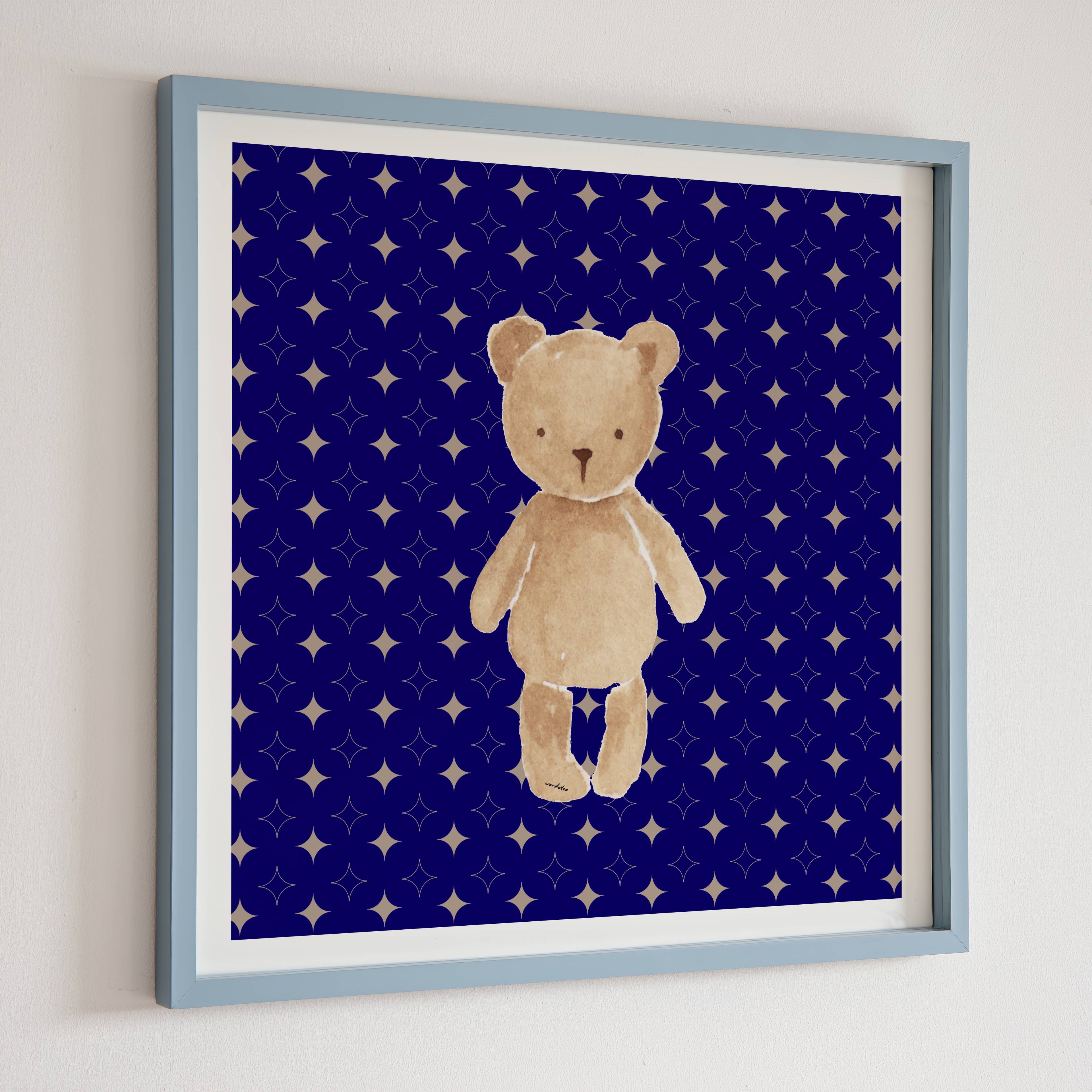 VINTAGE BEAR PRINT