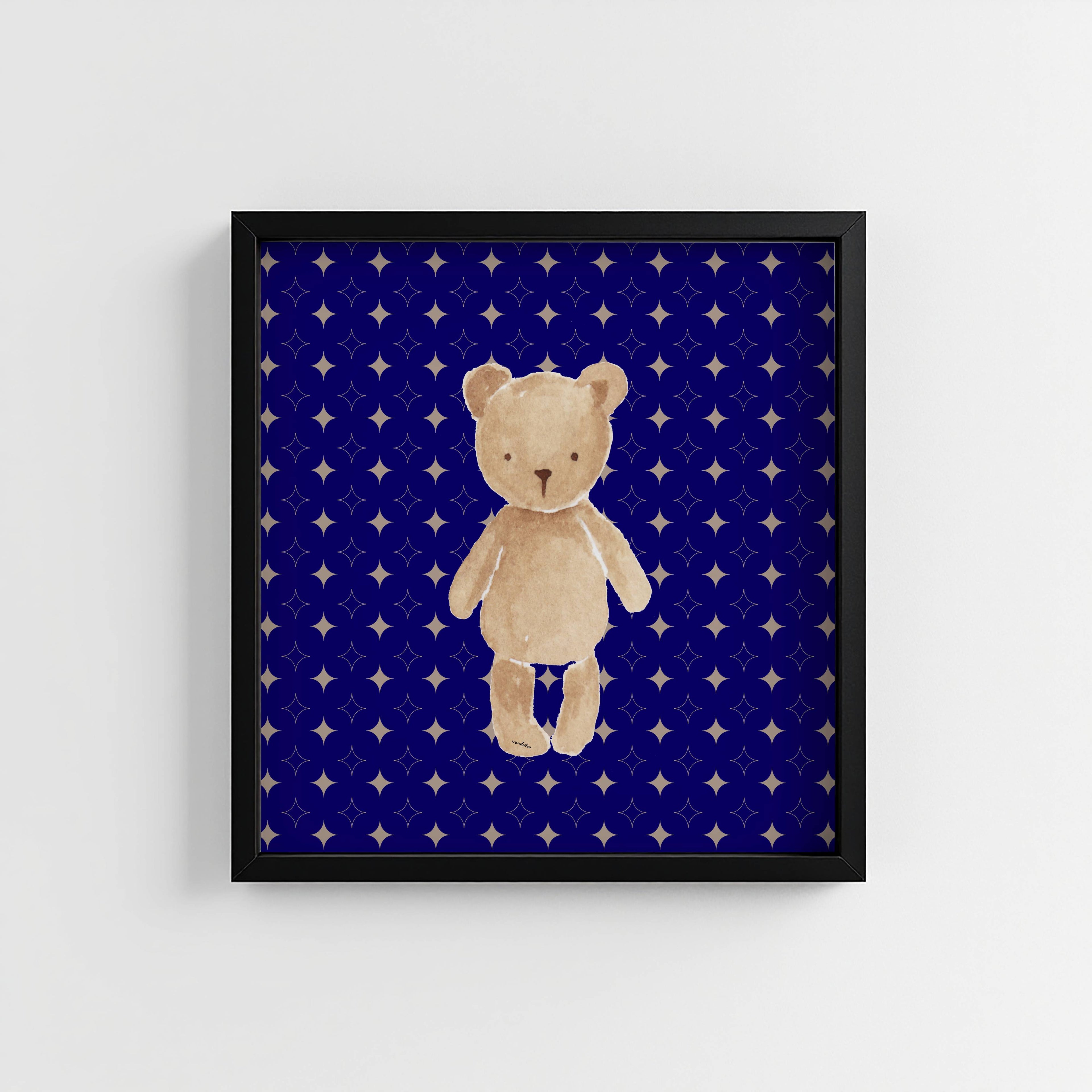 VINTAGE BEAR PRINT