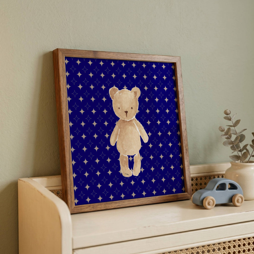 VINTAGE BEAR PRINT