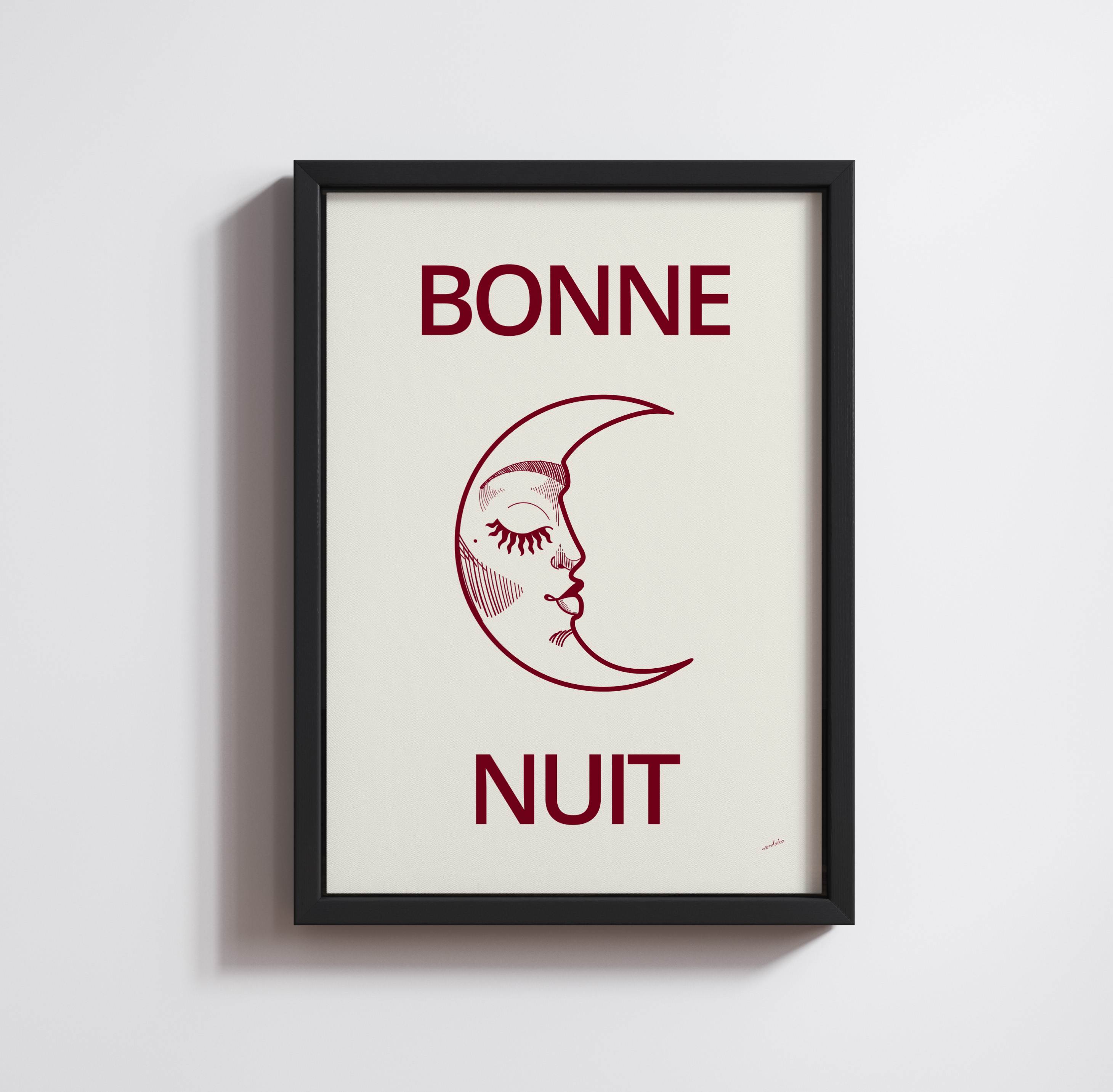 BONNE NUIT PRINT
