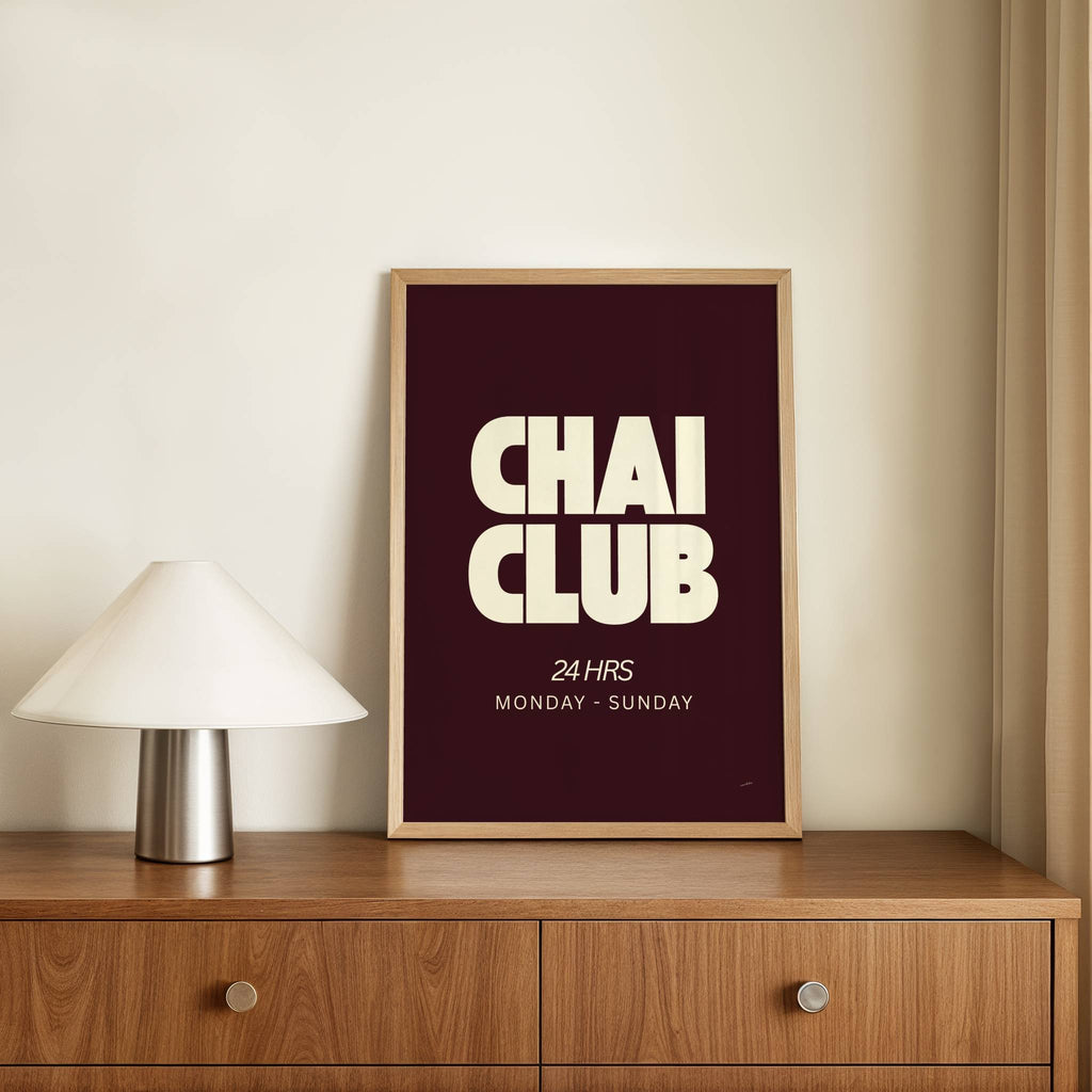 CHAI CLUB PRINT
