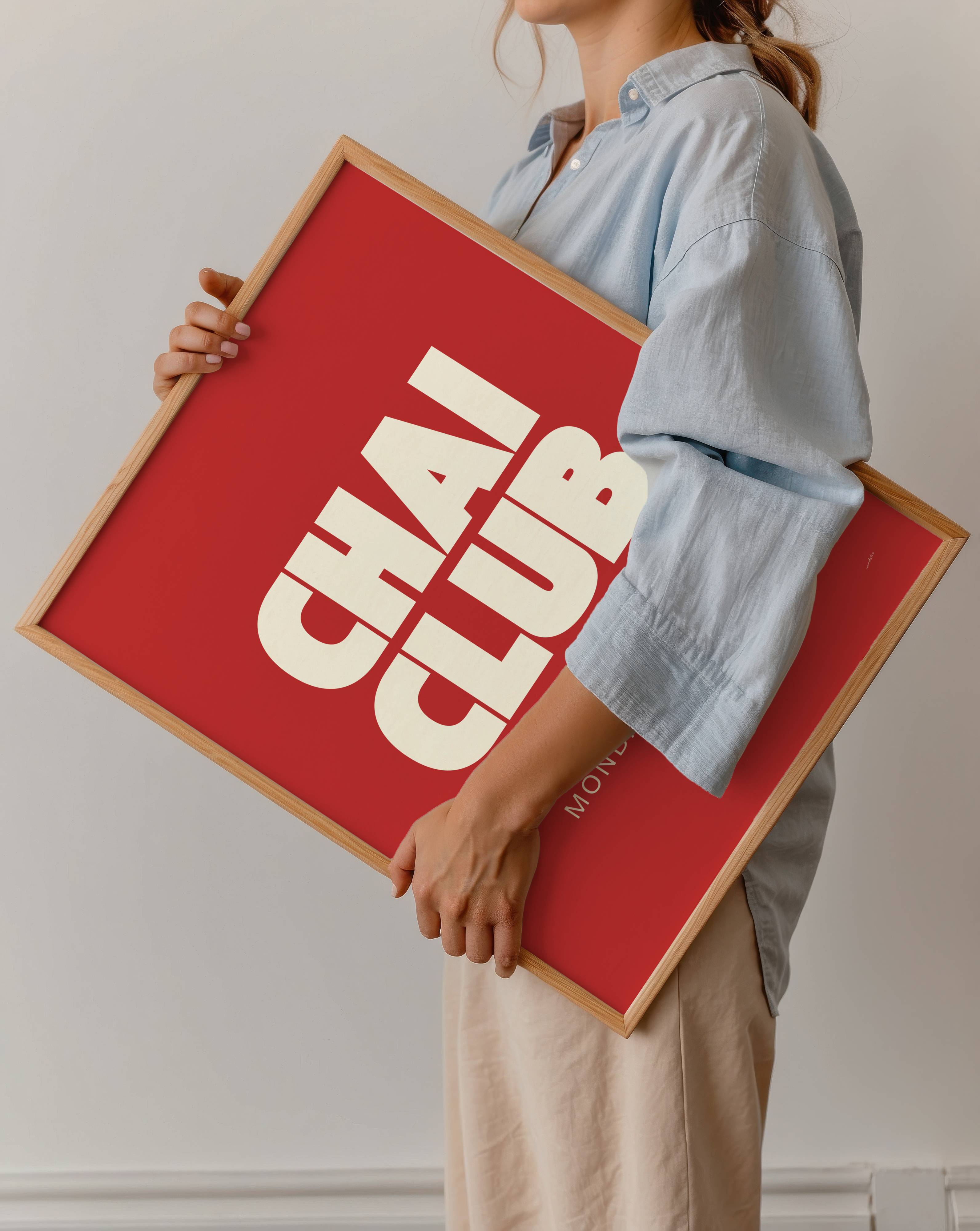CHAI CLUB PRINT