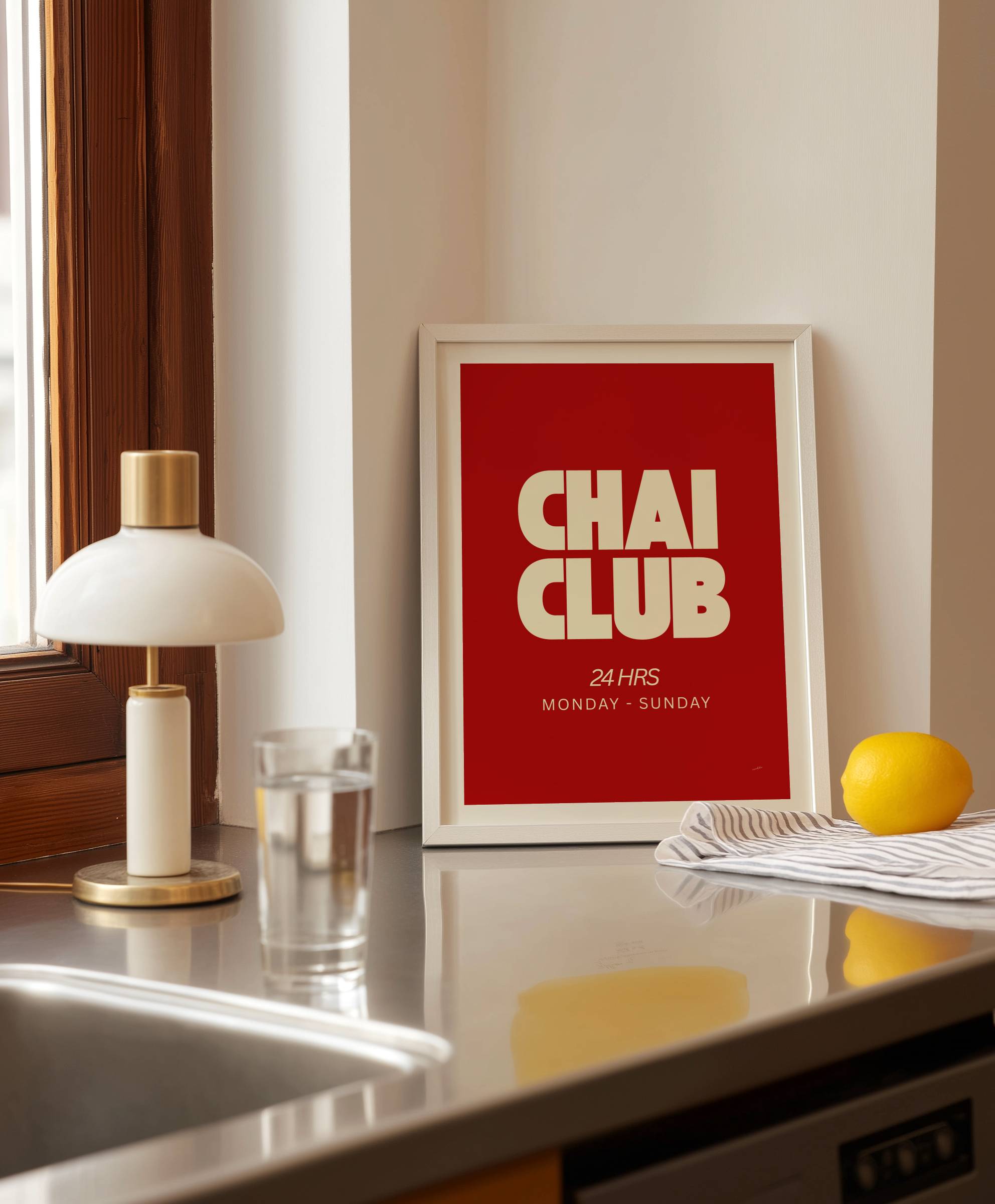 CHAI CLUB PRINT