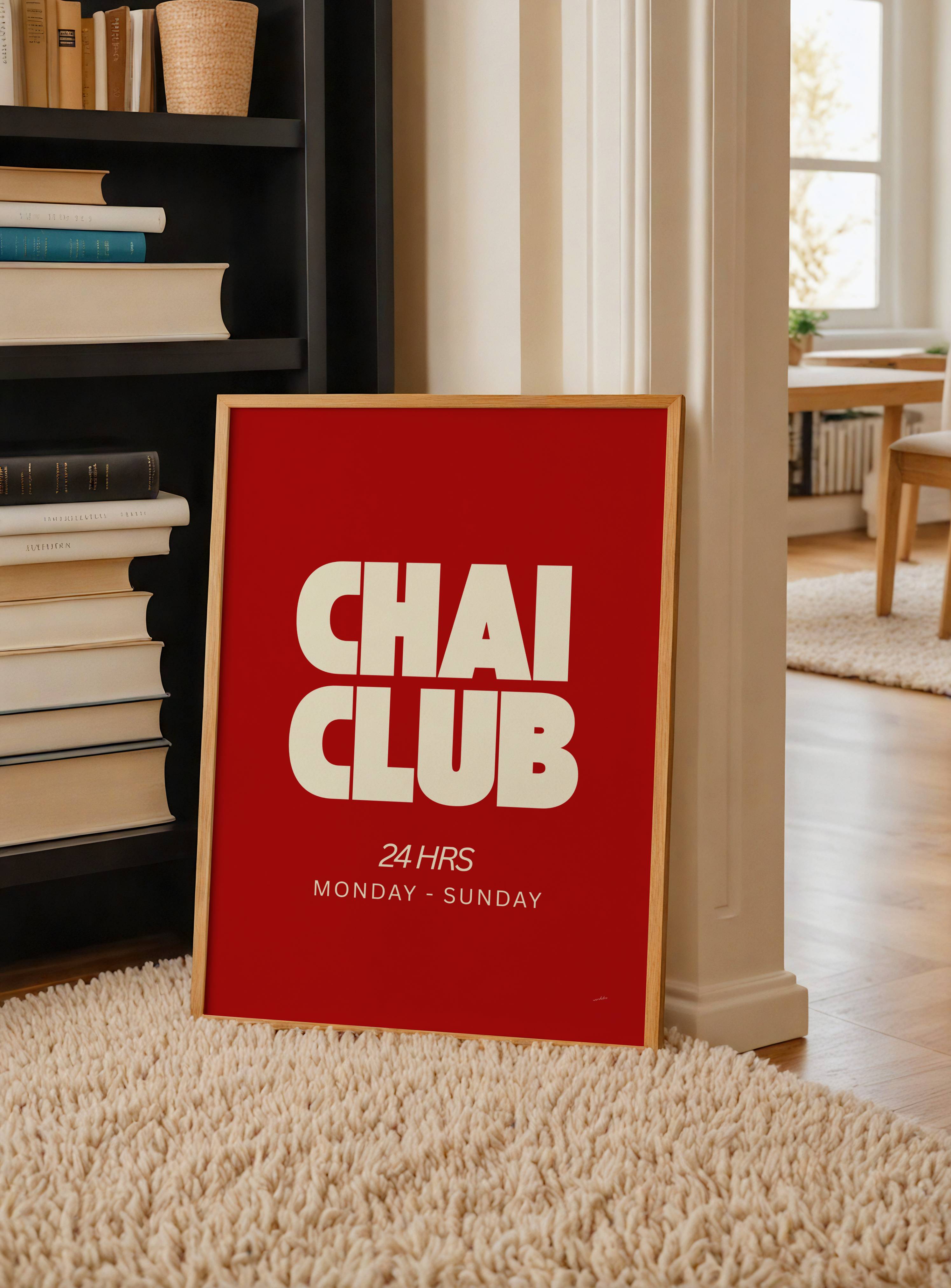 CHAI CLUB PRINT