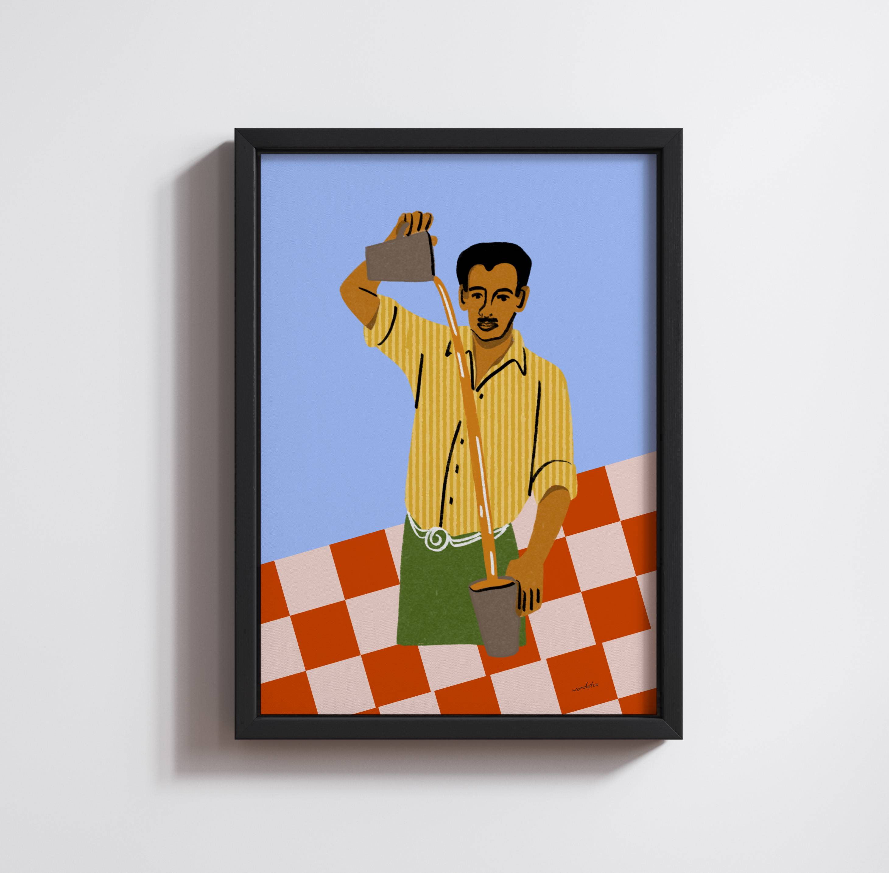 CHAI WALA PRINT