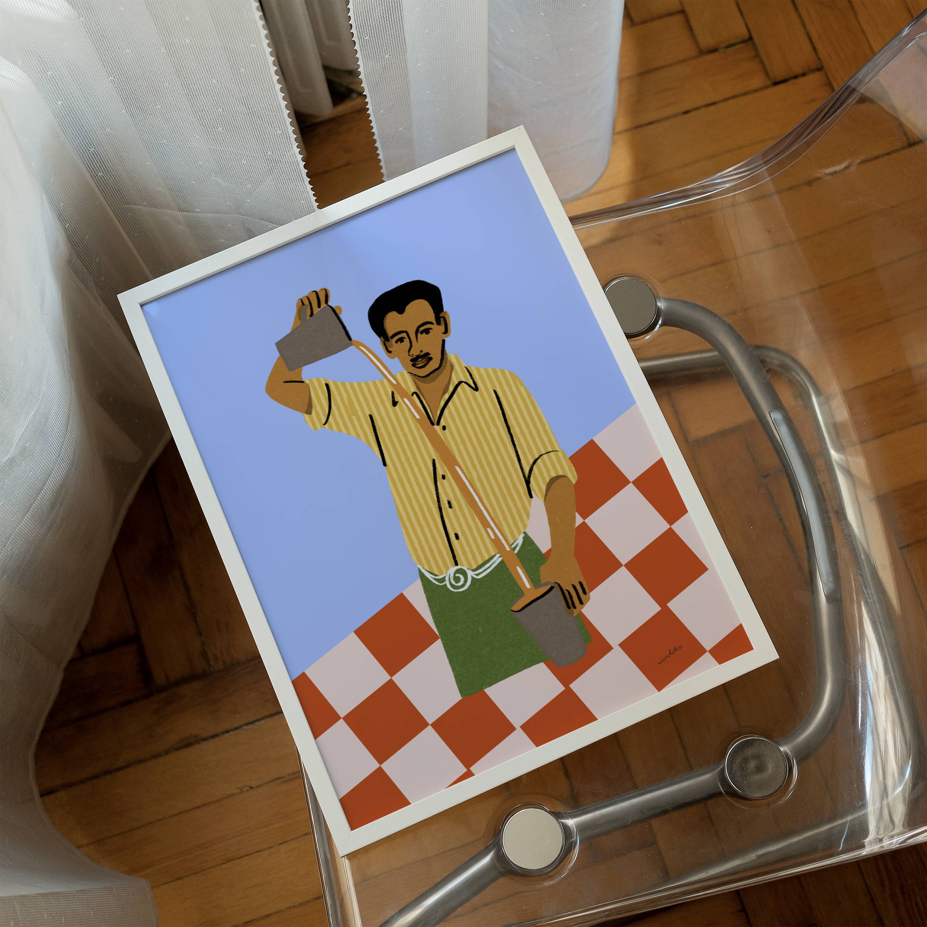 CHAI WALA PRINT